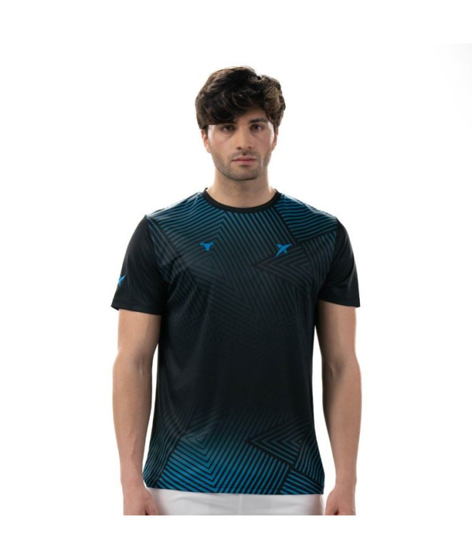Camiseta de Pádel Drop Shot Abian Campa Azul...