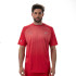 Camiseta de Pádel Drop Shot Benara Lima Rojo/Blanco Hombre