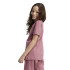 Camiseta adidas Essentials Linear Logo Cotton Slim Fit Niña Rosa