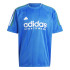 Camiseta adidas Tiro Nations Pack Hombre Azul/Blanco