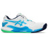 Zapatillas de Tenis ASICS Gel-Resolution 9 Clay Hombre Blanco