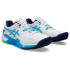 Zapatillas de Tenis ASICS Gel-Resolution 9 Clay Hombre Blanco