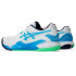Zapatillas de Tenis ASICS Gel-Resolution 9 Clay Hombre Blanco
