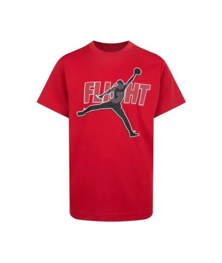 Camiseta Nike Jordan Jdb Reflective Flight Niño Rojo