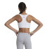 Camiseta adidas Essentials Linear Logo Cotton Top Niña Blanco