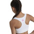 Camiseta adidas Essentials Linear Logo Cotton Top Niña Blanco