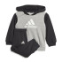 Conjunto adidas Essentials Colorblock Infantil Negro