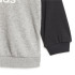 Conjunto adidas Essentials Colorblock Infantil Negro