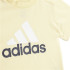 Conjunto adidas Essentials Organic Cotton Logo And Infantil Amarillo