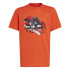 Camiseta de Fitness adidas Training Graphic Infantil Rojo