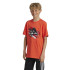 Camiseta de Fitness adidas Training Graphic Infantil Rojo