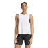Camiseta de Fitness adidas Studio Tank Mujer Blanco