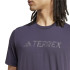 Camiseta de Montaña adidas Terrex Classic Logo Hombre Morado