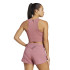 Camiseta de Running adidas Own The Run 3 Bandas  Mujer Rosa