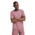 Camiseta adidas Essentials Single Embroidered Small Logo Hombre Rosa