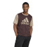Camiseta adidas Essentials Single Big Logo Hombre Marrón