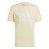 Camiseta adidas Essentials Single Big Logo Hombre Amarillo