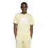 Camiseta adidas Essentials Single Big Logo Hombre Amarillo