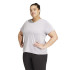 Camiseta de Fitness adidas Aeroready Train Essentials 3 Bandas Mujer Gris