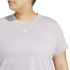 Camiseta de Fitness adidas Aeroready Train Essentials 3 Bandas Mujer Gris