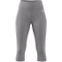 Mallas de Fitness adidas Train Essentials 3S 3/4 Mujer Gris