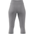 Mallas de Fitness adidas Train Essentials 3S 3/4 Mujer Gris