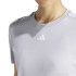 Camiseta de Fitness adidas Aeroready Train Essentials 3 Bandas Mujer Gris