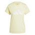 Camiseta adidas Train Essentials Big Performance Logo Training Mujer Amarillo