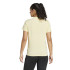 Camiseta adidas Train Essentials Big Performance Logo Training Mujer Amarillo