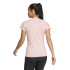 Camiseta adidas Aeroready Train Essentials Minimal Branding V-Neck Mujer Rosa