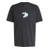 Camiseta adidas Remoji Graphic Hombre Negro