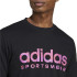 Camiseta adidas House Of Tiro Summer Linear Graphic Hombre Negro