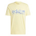 Camiseta adidas House Of Tiro Summer Linear Graphic Hombre Amarillo
