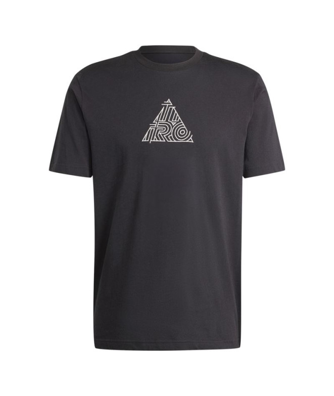 Camiseta adidas House Of Tiro Metallic Graphic...