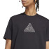 Camiseta adidas House Of Tiro Metallic Graphic Hombre Negro