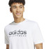 Camiseta adidas Camo Linear Graphic Hombre Blanco
