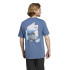 Camiseta de Montaña adidas Terrex Back Graphic Hombre Azul