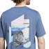 Camiseta de Montaña adidas Terrex Back Graphic Hombre Azul