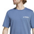 Camiseta de Montaña adidas Terrex Back Graphic Hombre Azul