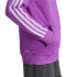Chaqueta adidas Essentials Aeroready 3 Bandas Regular Fit Niño Morado