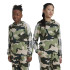 Sudadera adidas Essentials Allover Printed Hoodie Infantil Verde