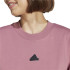 Camiseta adidas Future Icons 3 Bandas Mujer Rosa