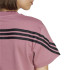 Camiseta adidas Future Icons 3 Bandas Mujer Rosa