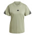 Camiseta adidas Future Icons 3 Bandas Mujer Verde