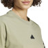 Camiseta adidas Future Icons 3 Bandas Mujer Verde