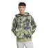 Chaqueta adidas Future Icons 3 Bandas Aop Full-Zip Hoodie Hombre Verde
