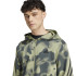 Chaqueta adidas Future Icons 3 Bandas Aop Full-Zip Hoodie Hombre Verde