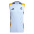 Camiseta de Fútbol adidas Real Madrid 24/25 Training Sleeveless Hombre Azul