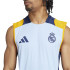 Camiseta de Fútbol adidas Real Madrid 24/25 Training Sleeveless Hombre Azul