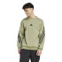 Sudadera adidas Future Icons 3 Bandas Crew Hombre Verde